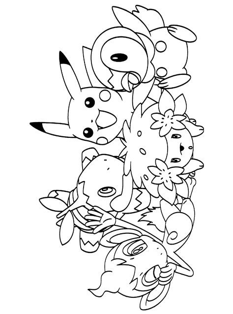 pokemon adult coloring page|10 Free Printable Pokemon Adult Coloring Pages